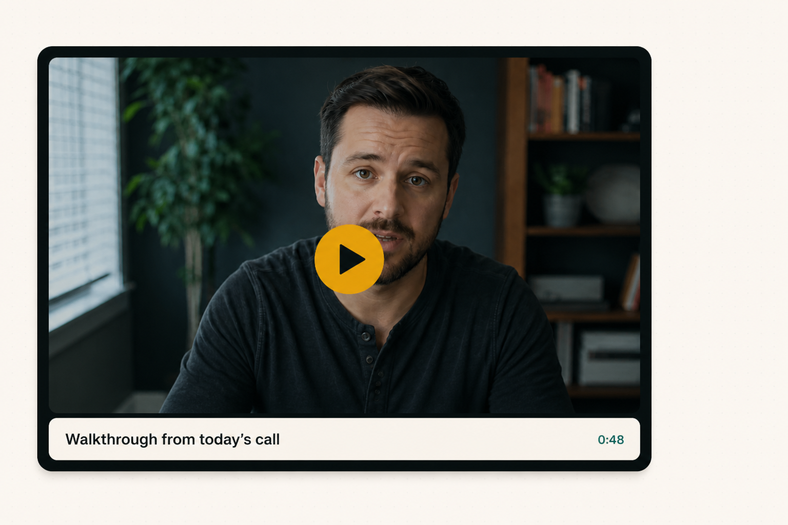 A walkthrough video from today's call